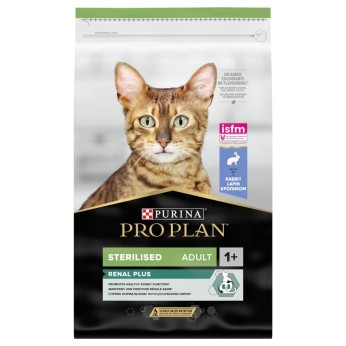 Purina Pro Plan Sterilised Renal Plus Cat 1+ Κουνέλι 1.5kg
