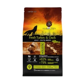 Ambrosia Grain Free Adult Fresh Turkey & Duck 12kg