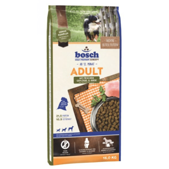 Bosch Adult Fresh Poultry & Millet 15kg (Πουλερικά & Κεχρί)