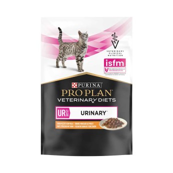 Purina Pro Plan Veterinary Diets Cat UR Urinary 85gr (Φακελάκι Κοτόπουλο σε Σάλτσα)
