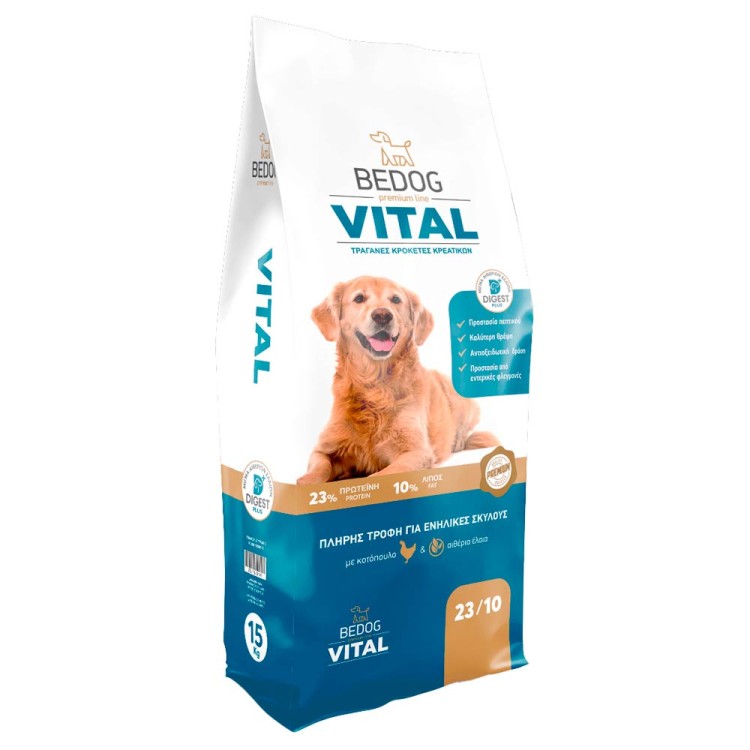 Bedog Vital 23/10 15kg with Chicken (Κοτόπουλο)