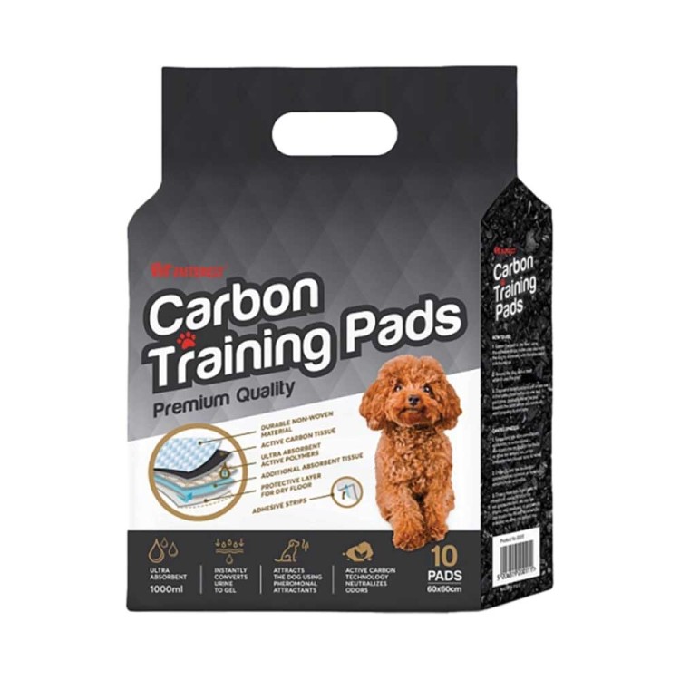 Pet Interest Carbon Training Pads (60x60cm) 10τμχ (Εκπαιδευτικές Πάνες με Ενεργό Άνθρακα)