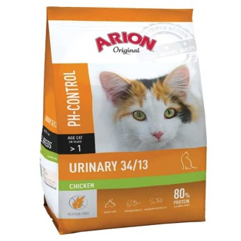 Arion Original Cat Urinary 34/13 Gluten Free 7.5kg (Κοτόπουλο)