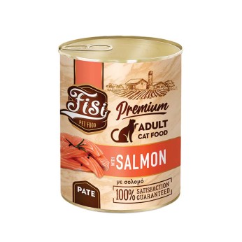 Fisi Premium Cat Adult with Salmon 400gr (Σολομός)