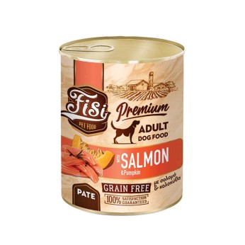 Fisi Premium Dog Adult Salmon & Pumpkin 400gr (Σολομός & Κολοκύθα) Grain Free