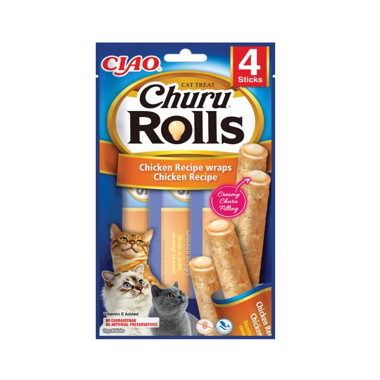 Churu Cat Rolls Chicken 40gr (Κοτόπουλο)