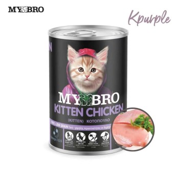 MyBro Cat Kitten Pate Chicken 400gr (Πατέ Κοτόπουλο)