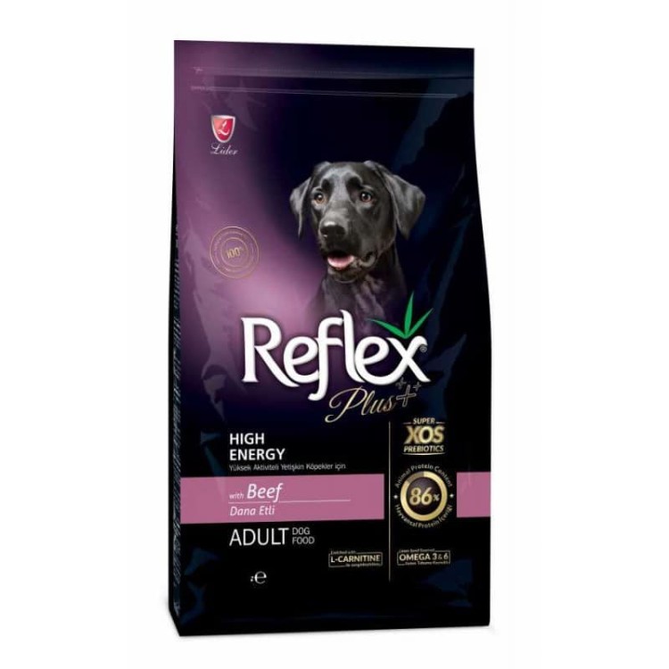 Reflex Plus Adult Medium & Large High Energy Βοδινό 15kg