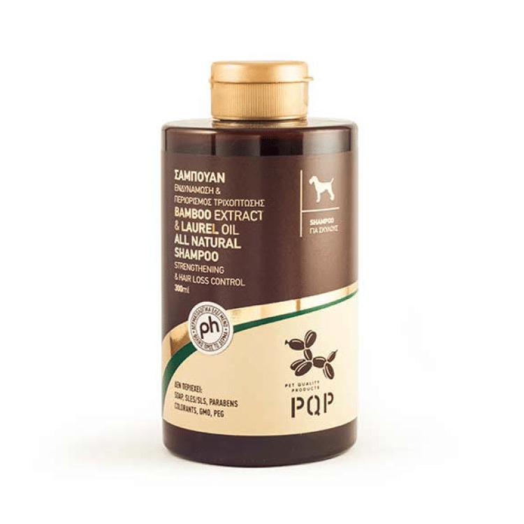 PQP Σαμπουαν Bamboo Extract & Laurel Oil 300ml