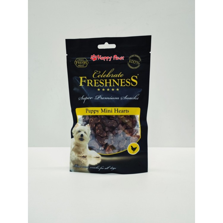 Celebrate Freshness Puppy Mini Hearts 100gr