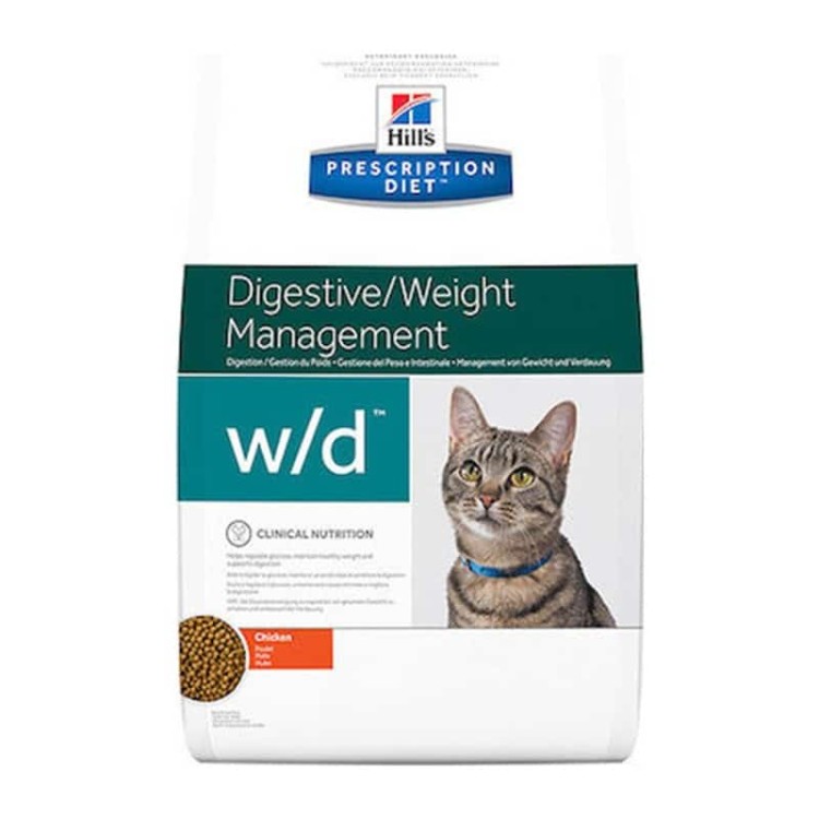 Hill's Prescription Diet w/d Feline Digestive/Weight Management 1,5kg