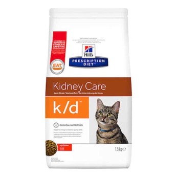 Hill's Prescription Diet k/d Kidney Care Με Κοτόπουλο 1,5kg