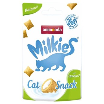 Animonda Milkies Balance Cat Snack με Omega-3 30gr