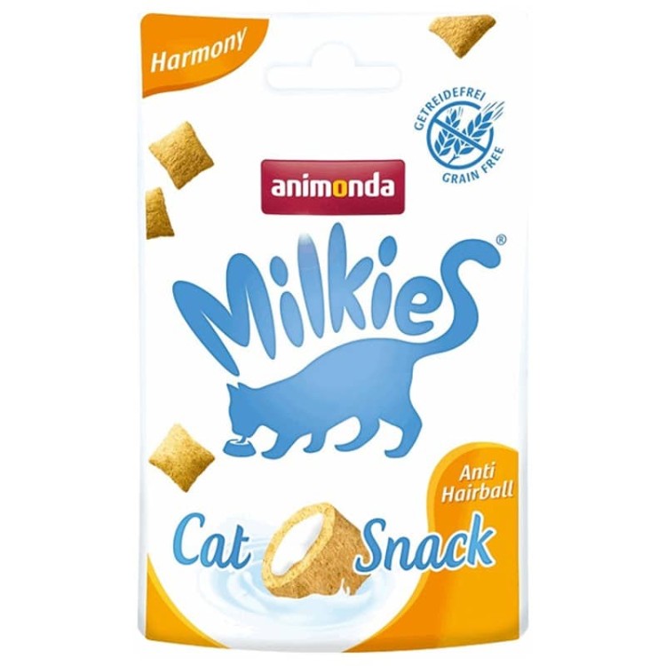 Animonda Milkies Harmony Cat Snack Anti Hairball 30gr