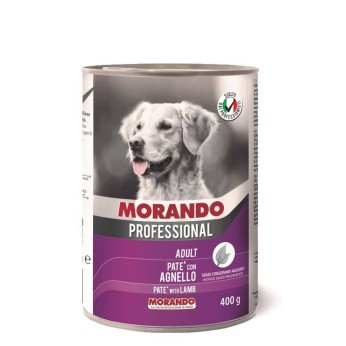 Morando Professional Adult Dog Pate with Lamb 400gr (Πατέ Αρνί)