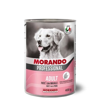Morando Professional Adult Dog Pate with Pork 400gr (Πατέ Χοιρινό)