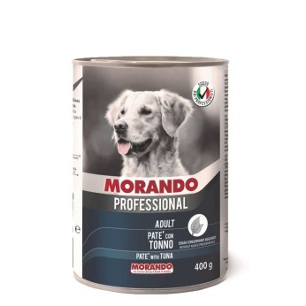 Morando Professional Adult Dog Pate with Tuna 400gr (Πατέ Τόνος)