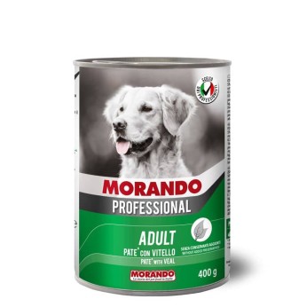 Morando Professional Adult Dog Pate with Veal 400gr (Πατέ Μοσχάρι)