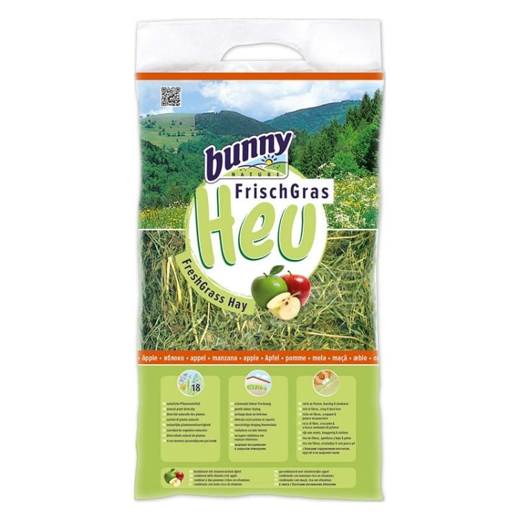 Bunny Fresh Grass Χόρτο με Μήλο 500gr