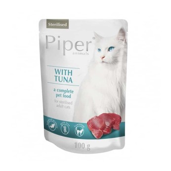 Piper Cat Sterilised with Tuna Φακελάκια με Τόνο 100gr