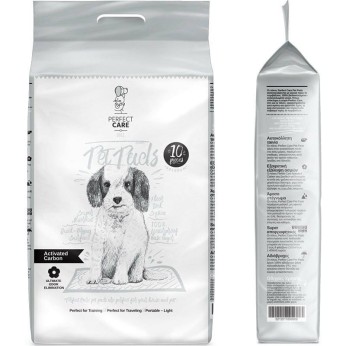 Perfect Care Pet Pads 60x60cm Carbon με Αυτοκόλλητο (10τμχ)