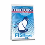 Krispy Adult Cat Multicolor with Fish (Πολύχρωμη με Ψάρι) (Χύμα - τιμή/kg)