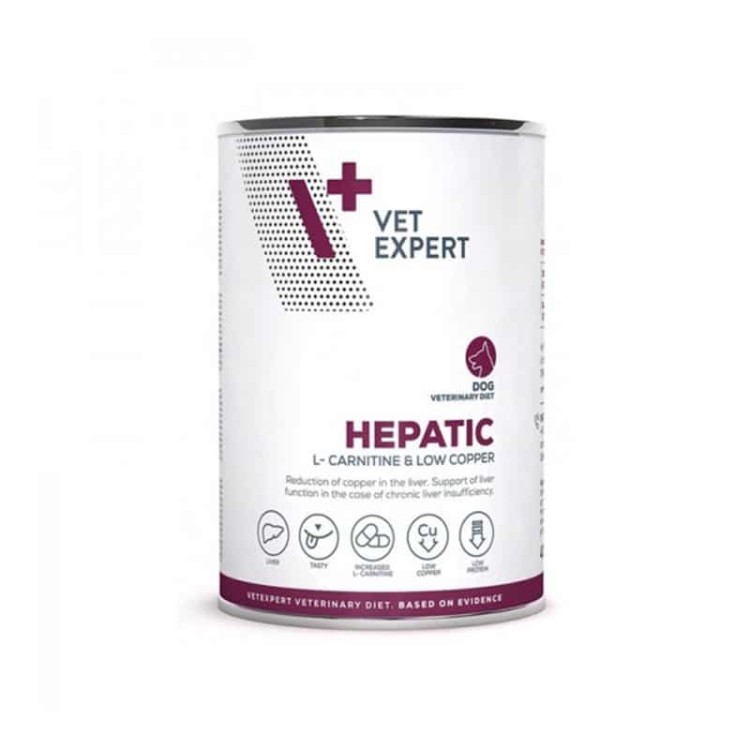 Vet Expert Hepatic Dog Κονσέρβα 400gr