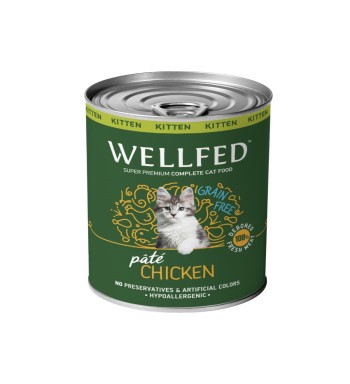 Wellfed Kitten Chicken 400gr