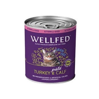 Wellfed Sterilised Turkey Calf 400gr