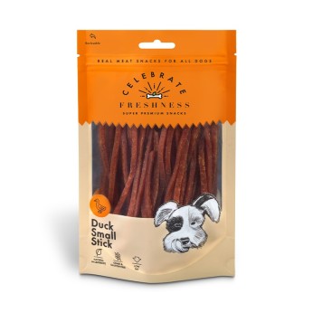 Celebrate Freshness Super Premium Snacks Duck Small Sticks 100gr