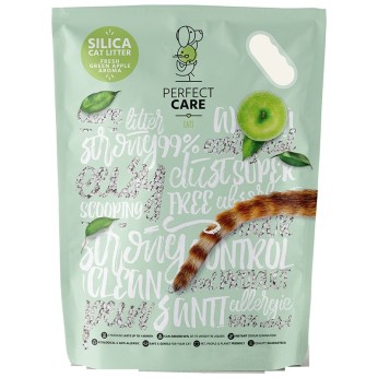 Perfect Care Cat Silica Litter Αμμος με Άρωμα Μήλο 15lt