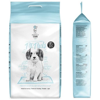 Perfect Care Pet Pads 60x90cm Χωρίς Άρωμα με Αυτοκόλλητο (10τμχ)