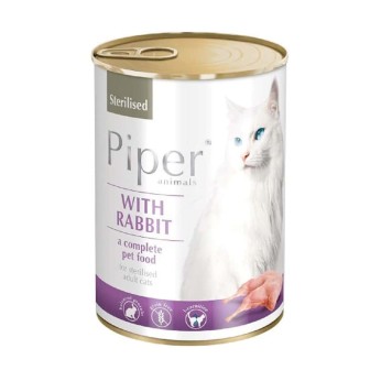 Piper for Sterilised Cats with Rabbit με κουνέλι 400gr