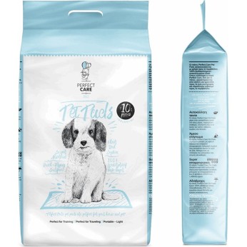 Perfect Care Pet Pads 60x60cm Χωρίς Άρωμα με Αυτοκόλλητο (40τμχ)