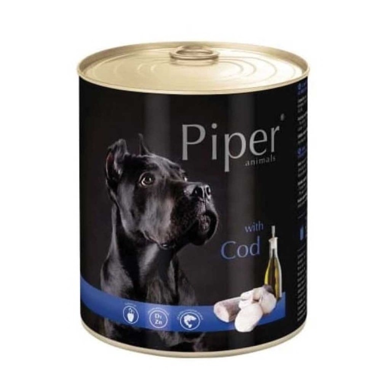 Piper Adult Dog with Cod 800gr (Μπακαλιάρος)