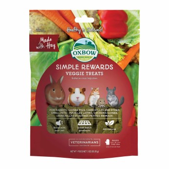 Oxbow Simple Rewards Veggie Treats 85,05gr