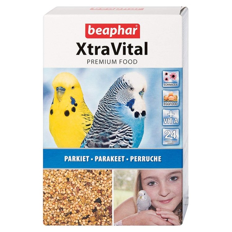 Beaphar Xtra Vital για Παπαγαλάκια 500gr