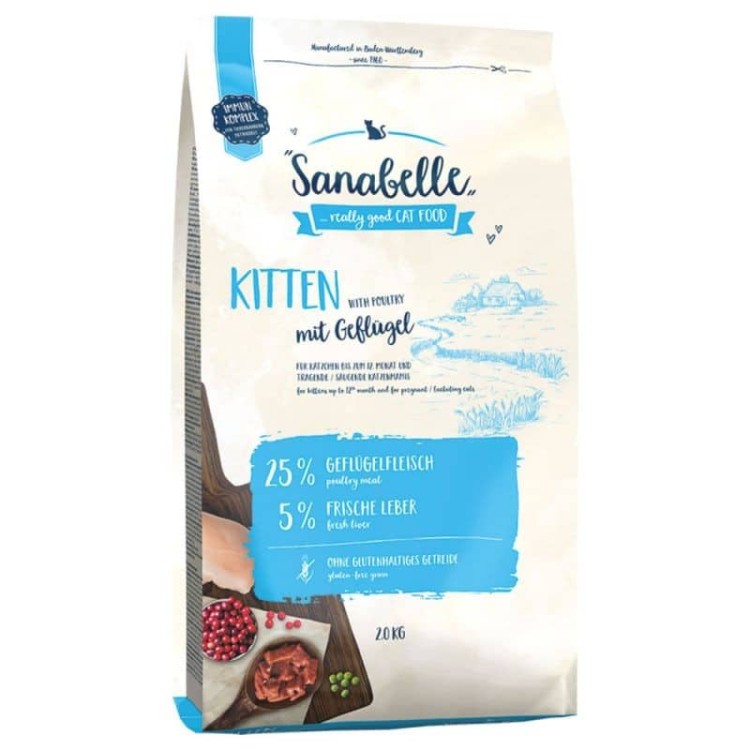 Sanabelle Kitten Poultry Grain Free 10kg