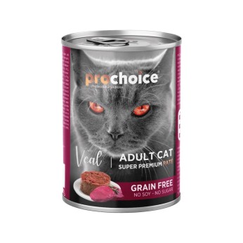 Prochoice Adult Cat Veal Grain Free (Βοδινό) 400gr