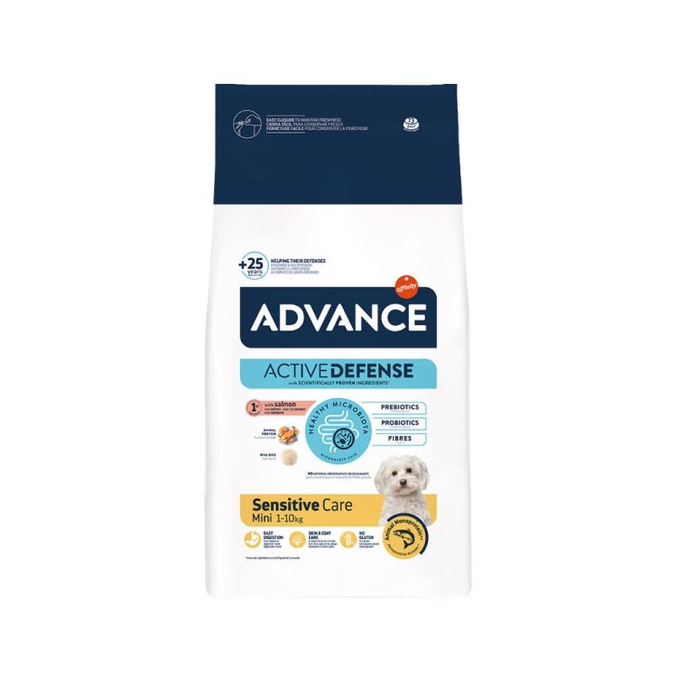 Advance Dog Sensitive Mini 3kg (Σολομός - Ρύζι)