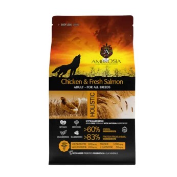 Ambrosia Grain Free Adult Chicken & Salmon 2kg