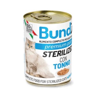 Bundy Adult Sterilised Cat with Tuna 400gr (Πατέ με Τόνο για Στειρωμένα)