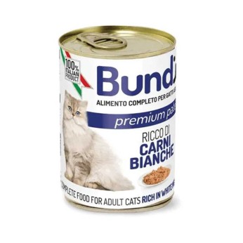 Bundy Adult Cat with White Meats 400gr (Πατέ με Λευκά Κρέατα)