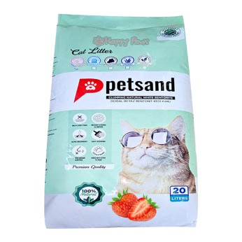 Petsand Strawberry 20lt (Άμμος - Μπετονίτης - Φράουλα)