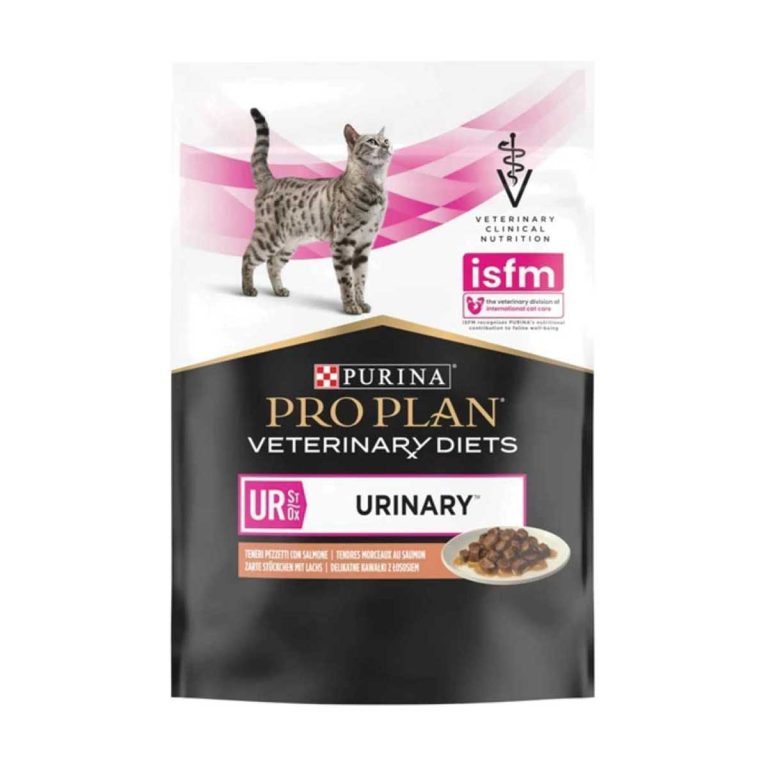 Purina Pro Plan Veterinary Diets Cat UR Urinary 85gr (Φακελάκι Σολομός σε Σάλτσα)