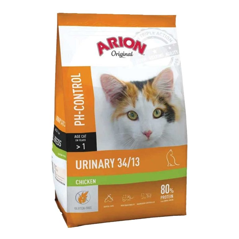 Arion Original Cat Urinary 34/13 Gluten Free 7.5kg (Κοτόπουλο)