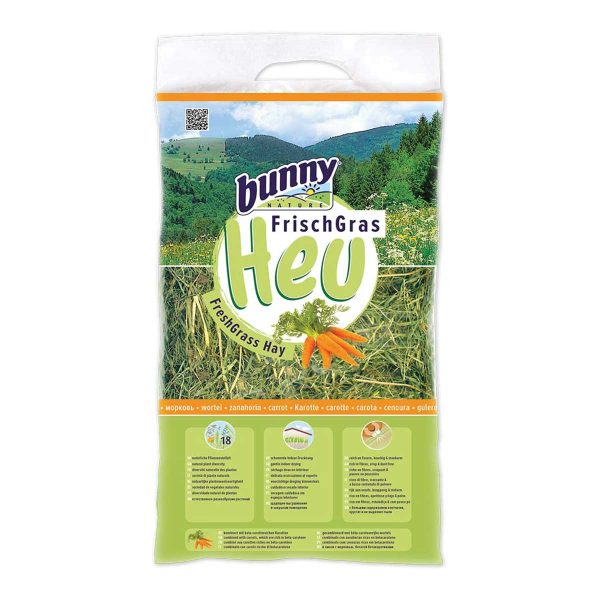 Bunny Fresh Grass Hay Χόρτο με Καρότο 500gr