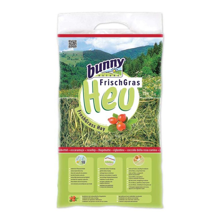 Bunny Fresh Grass Hay Χόρτο με Τριαντάφυλλο 500gr