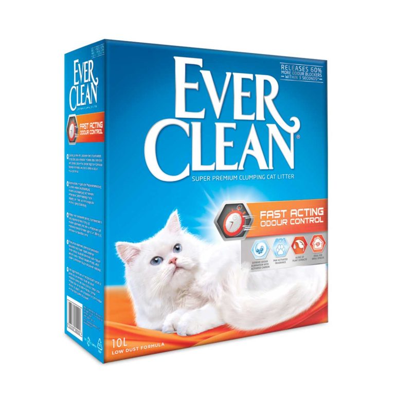 Ever Clean Fast Acting Odour Control Clumping Cat Litter 10lt