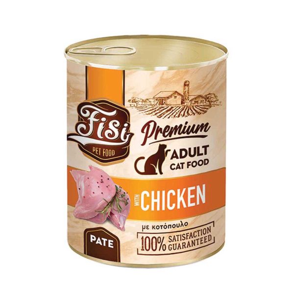 Fisi Premium Cat Adult with Chicken 400gr (Κοτόπουλο)